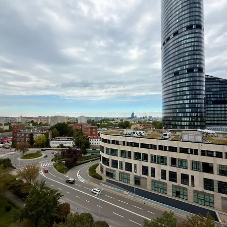 Apartamento Powstańców śląskich Skyline By Bookinghost Breslavia